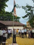 Registrar of Cooperative Societies Hoisting the Flag and Celebrating the 79th Independence Day